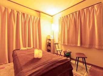 施術と同時にリラックス